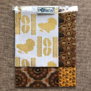 Kit Wax pailleté marron