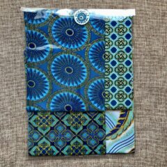 Kit Wax pailleté bleu turquoise