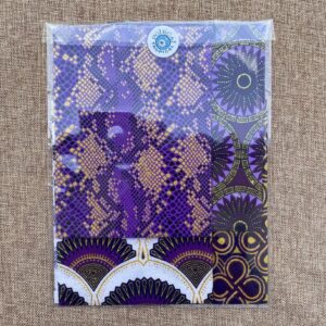 Kit Wax pailleté violet
