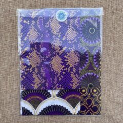 Kit Wax pailleté violet